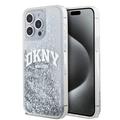 iPhone 15 Pro Max DKNY Liquid Glitter Arch Logo Deksel