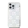 iPhone 15 Pro Max DKNY Liquid Glitter Checkered Pattern Deksel