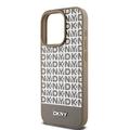 iPhone 15 Pro Max DKNY Repeat Pattern Bottom Stripe Deksel - MagSafe-kompatibel