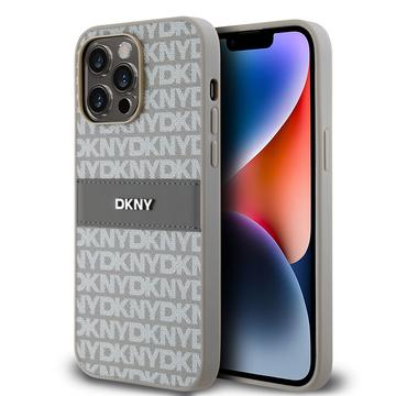 iPhone 15 Pro Max DKNY Repeat Pattern Tonal Stripe Deksel