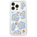 iPhone 15 Pro Max Fashion TPU-deksel - Blomster / jordbær