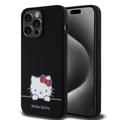 iPhone 15 Pro Max Hello Kitty Daydreaming Liquid Silikondeksel - Svart