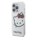 iPhone 15 Pro Max Hello Kitty IML Kitty Hode-deksel - Hvit