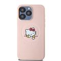 iPhone 15 Pro Max Hello Kitty Kitty Asleep MagSafe-deksel - Rosa