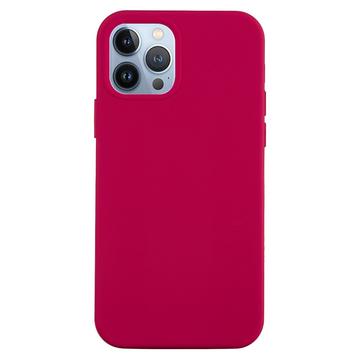 iPhone 15 Pro Max Liquid Silicone Deksel - Varm Rosa