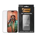 iPhone 15 Pro Max PanzerGlass keramisk beskyttelse Ultra-Wide Fit EasyAligner skjermbeskytter - 9H - svart kant