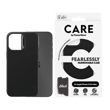 iPhone 15 Pro Max PanzerGlass Care Fearlessly Fashionable Deksel - svart