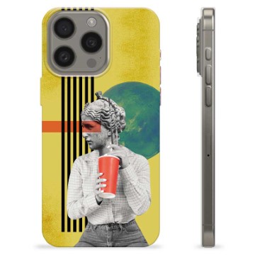 iPhone 15 Pro Max TPU-deksel - Retro Kunst