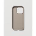 iPhone 15 Pro Nudient Base Silikon-deksel - Beige