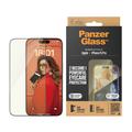 iPhone 15 Pro PanzerGlass EyeCare Ultra-Wide Fit EasyAligner Skjermbeskyttere Panzerglass - svart kant