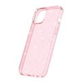 iPhone 15 Stylish Glitter Series Hybrid-deksel - Rosa