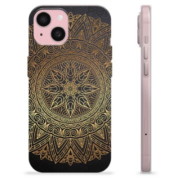 iPhone 15 TPU-deksel - Mandala