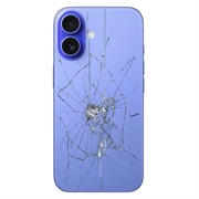 iPhone 16 Bakdeksel reparasjon - Kun Glass - Ultramarine