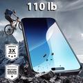 iPhone 16 ESR Armorite Beskyttelsesglass - 9H, 0.3mm - Svart Kant