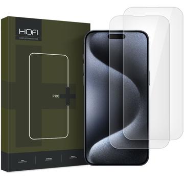 iPhone 16 Hofi Premium Pro+ Beskyttelsesglass - 2 Stk.