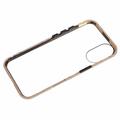 iPhone 16 Magnetisk Deksel med Herdet Glass - Privacy - Gull