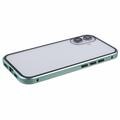 iPhone 16 Magnetisk Deksel med Herdet Glass - Privacy