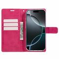 iPhone 16 Mercury Goospery Blue Moon lommebokveske - Varm Rosa