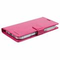 iPhone 16 Mercury Goospery Blue Moon lommebokveske - Varm Rosa