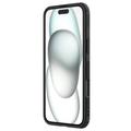 iPhone 16 Nillkin Super Frosted Shield Pro Hybrid-deksel - Svart