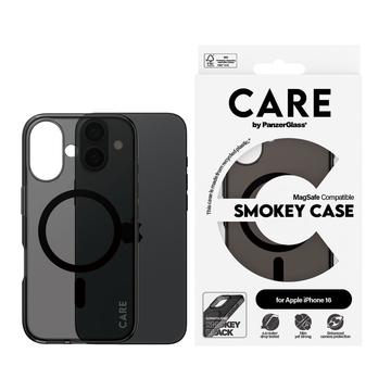 iPhone 16 PanzerGlass Care Smokey Urban Combat Deksel- MagSafe-kompatibel - Svart