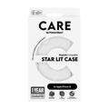 iPhone 16 PanzerGlass Care Star Lit Deksel - MagSafe-kompatibel - Hvit