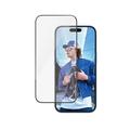 iPhone 16/15 PanzerGlass Ultra-Wide Fit EasyAligner Skjermbeskytter - Svart Kant