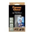 iPhone 16/15 PanzerGlass Ultra-Wide Fit EasyAligner Skjermbeskytter - Svart Kant