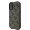 iPhone 16 Plus Guess 4G Metal Gold Logo Hybrid-deksel