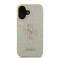 iPhone 16 Plus Guess Fixed Glitter 4G Metal Logo Deksel