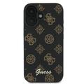 iPhone 16 Plus Guess Peony Script-deksel - MagSafe-kompatibel - Svart