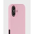 iPhone 16 Plus Holdit Silikondeksel - rosa