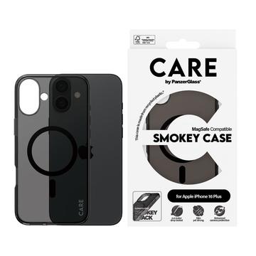 iPhone 16 Plus PanzerGlass Care Smokey Urban Combat Deksel- MagSafe-kompatibel - Svart