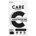 iPhone 16 Plus PanzerGlass Care Tango 2-i-1 lommebokveske - MagSafe-kompatibel - Svart