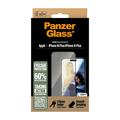 iPhone 16 Plus/15 Plus PanzerGlass EyeCare Ultra-Wide Fit EasyAligner Skjermbeskyttere Panzerglass - svart kant