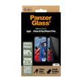 iPhone 16 Plus/15 Plus PanzerGlass Ultra-Wide Fit Privacy EasyAligner Skjermbeskyttere Panzerglass - Svart Kant