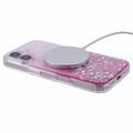 iPhone 16 Plus Sparkle Glow MagSafe-deksel - Rosa