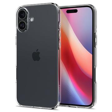 iPhone 16 Plus Spigen Liquid Crystal TPU Deksel - Gjennomsiktig