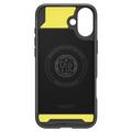 iPhone 16 Plus Spigen Rugged Armor Mag TPU-deksel - Svart