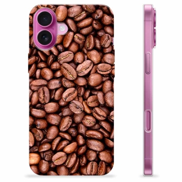 iPhone 16 Plus TPU-deksel - Kaffebønner