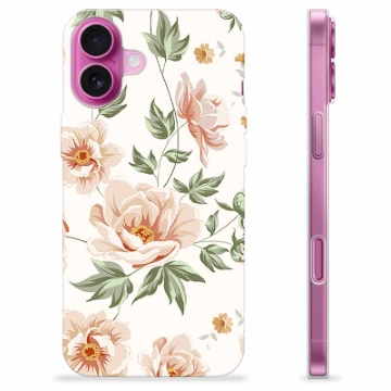 iPhone 16 Plus TPU-deksel - Floral