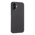 iPhone 16 Plus Tactical MagForce Aramid-Deksel - svart