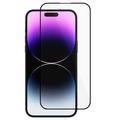 iPhone 16 Pro Full Cover Beskyttelsesglass - Svart Kant