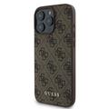 iPhone 16 Pro Guess 4G Metal Gold Logo Hybrid-deksel