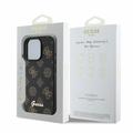 iPhone 16 Pro Guess Peony Script-deksel - MagSafe-kompatibel - Svart