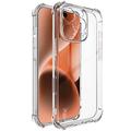 iPhone 16 Pro Imak Drop-Proof TPU-deksel - Gjennomsiktig