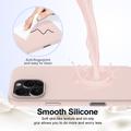 iPhone 16 Pro Liquid Silikondeksel - MagSafe-kompatibel - Rosa