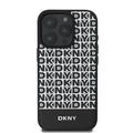 iPhone 16 Pro Max DKNY Repeat Pattern Bottom Stripe Deksel - MagSafe-kompatibel - Svart