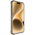 iPhone 16 Pro Max Imak Drop-Proof TPU-deksel - Gjennomsiktig Svart