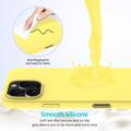 iPhone 16 Pro Max Liquid Silikondeksel - Gul